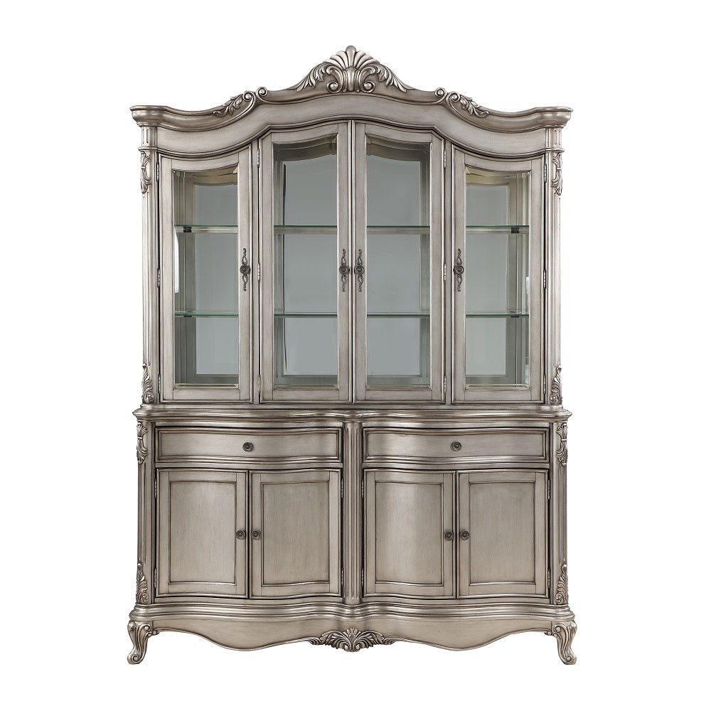 Ariadne Hutch & Buffet DN02284 Antique Platinum Finish | Acme - DN02284 - Home Elegance USA - 4