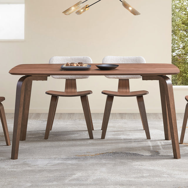 Acme - Casson Dining Table DN02309 Walnut Finish