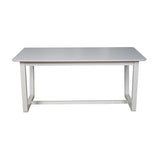 Acme - Saree Dining Table DN02350 White Finish