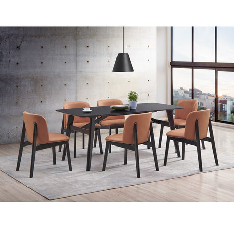 Acme - Eliora Dining Table DN02366 Black Finish