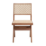 Acme - Velentina Side Chair (Set-2) DN02372 Rattan & Natural Finish