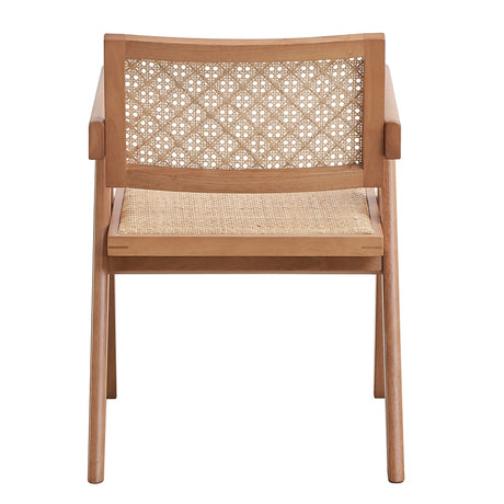 Acme - Velentina Arm Chair (Set-2) DN02373 Rattan & Natural Finish