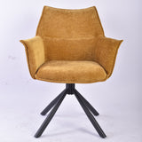 Acme - Cielo Arm Chair (Set-2) DN02394 Mustard Chenille