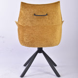 Acme - Cielo Arm Chair (Set-2) DN02394 Mustard Chenille