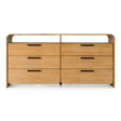 Dresden - Modern Natural Acacia Dresser - View Image 1