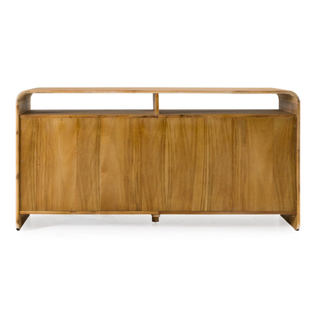 Dresden - Modern Natural Acacia Dresser - View Image 5