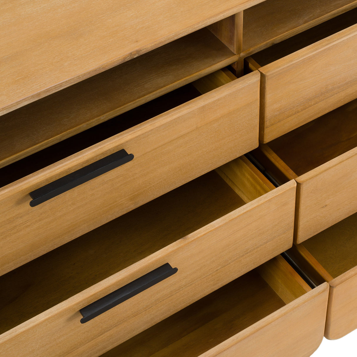 Dresden - Modern Natural Acacia Dresser - View Image 6