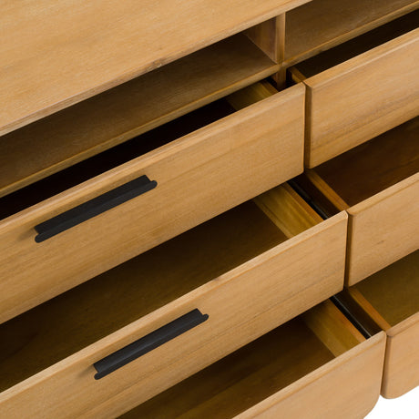 Dresden - Modern Natural Acacia Dresser - View Image 6