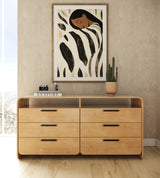 Dresden - Modern Natural Acacia Dresser - View Image 8