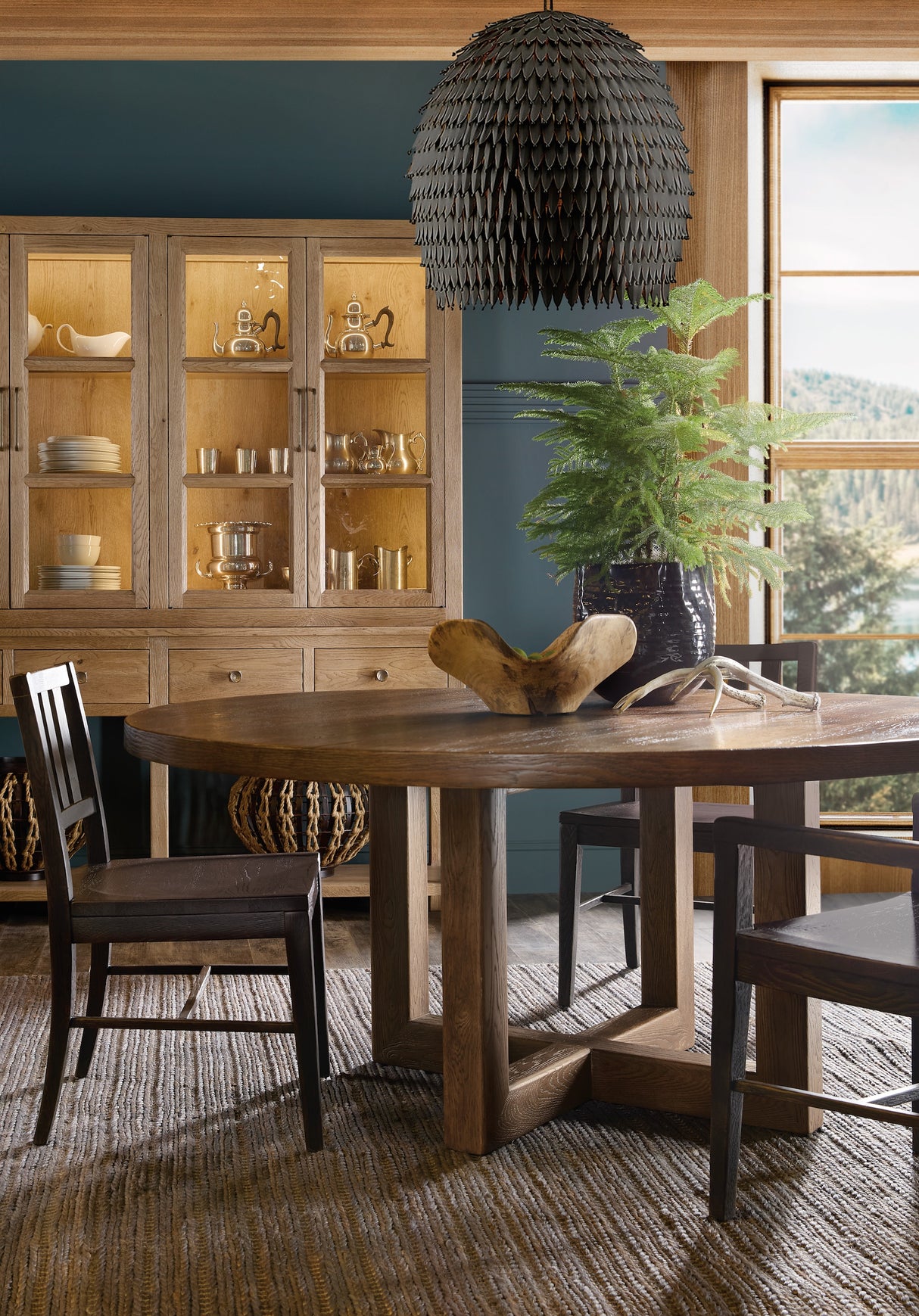 Hooker Furniture Driftwood Display Sideboard