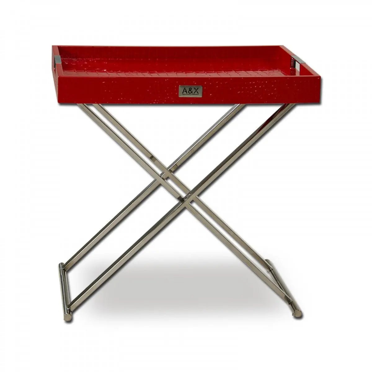 Ax Red Tray Table Vgunaa868 - 50 - R - VGUNAA868 - 50 - R - Home Elegance USA - 3