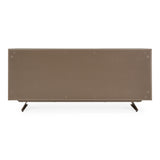 Dunster - Contemporary Beige Ceramic + Metallic Grey Buffet - View Image 1