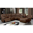 Chantelle - Power Sectional - Brown