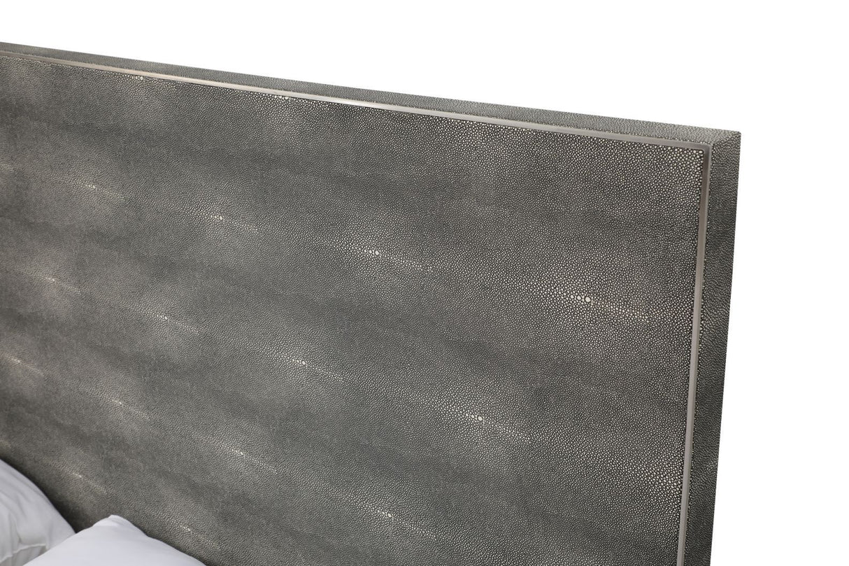 Dynasty Eastern King Modern Shagreen Bedroom Set – VIG Furniture - Home Elegance USA
