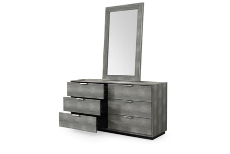 Dynasty Eastern King Modern Shagreen Bedroom Set – VIG Furniture - sold by Home Elegance USA