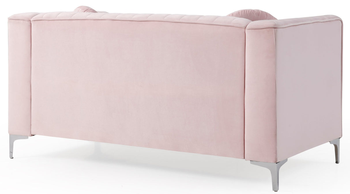 Delray G794A - L Loveseat ( 2 Boxes ) , PINK - B078S00081 - Home Elegance USA - 4