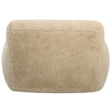 Abide Sheepskin Accent Chair - Beige by Uttermost - View 7