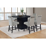 Giannis Black and Grey 7-piece Dining Set