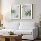 Heat Of The Moment Hand Painted Canvas - Gray by Uttermost - View 3