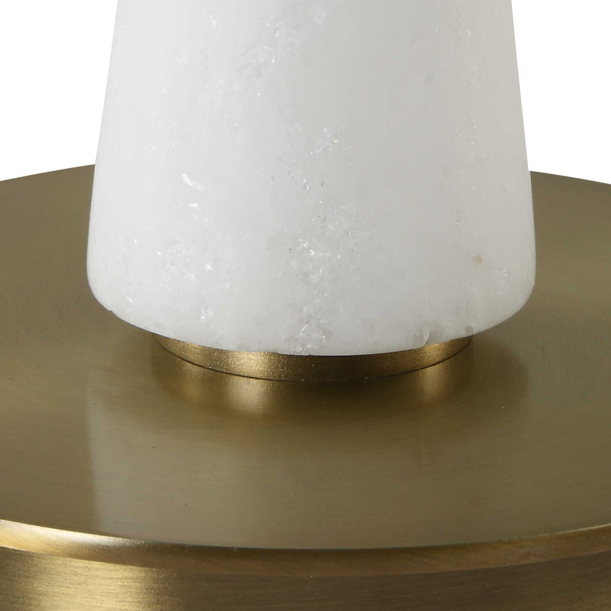 Unify Alabaster Table Lamp - White by Uttermost - View 7