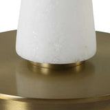 Unify Alabaster Table Lamp - White by Uttermost - View 7