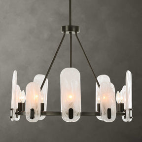 Ellipse 10 Light Chandelier - Bronze by Uttermost - View 1