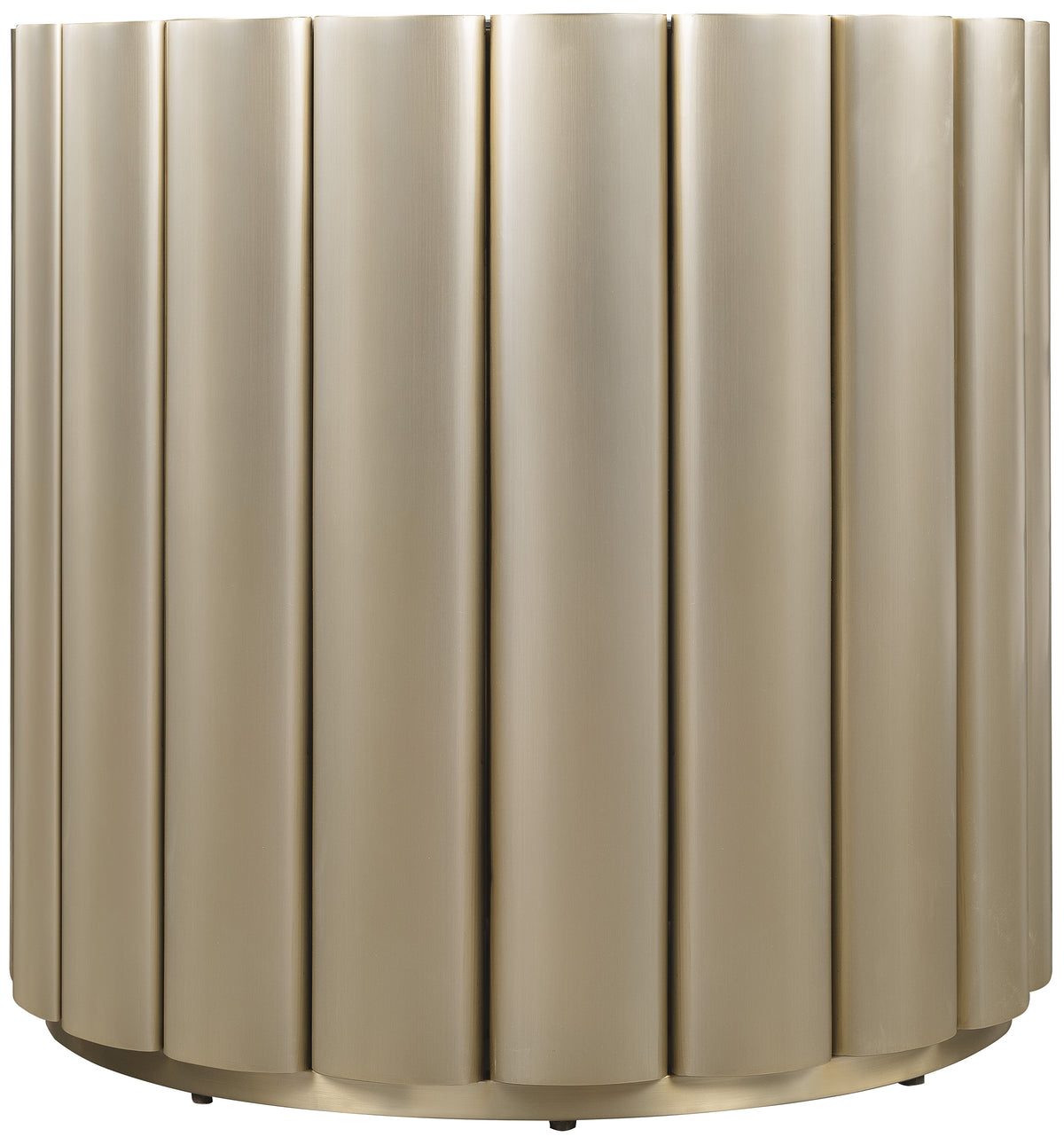 Melange Time Flies End Table - Gold by Hooker Furniture - View 1