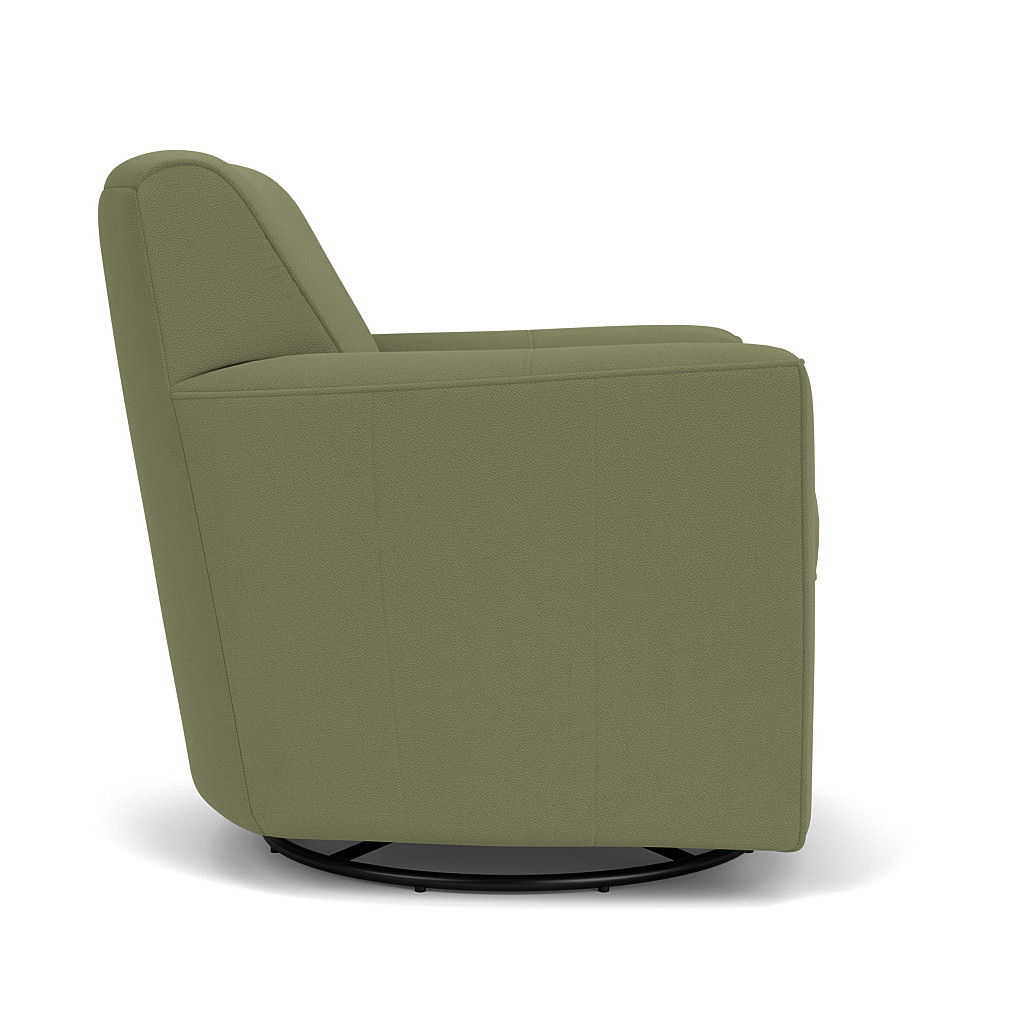 Kingman Leather Swivel Glider | Flexsteel