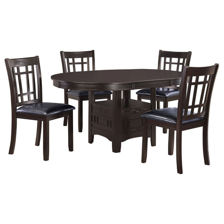 Hester Black and Espresso 5-piece Dining Set - sold by Home Elegance USA