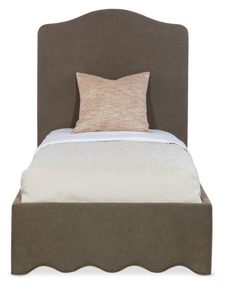 Commerce And Market Liv Twin Upholstered Bed - Dark Brown by Hooker Furniture - View 4
