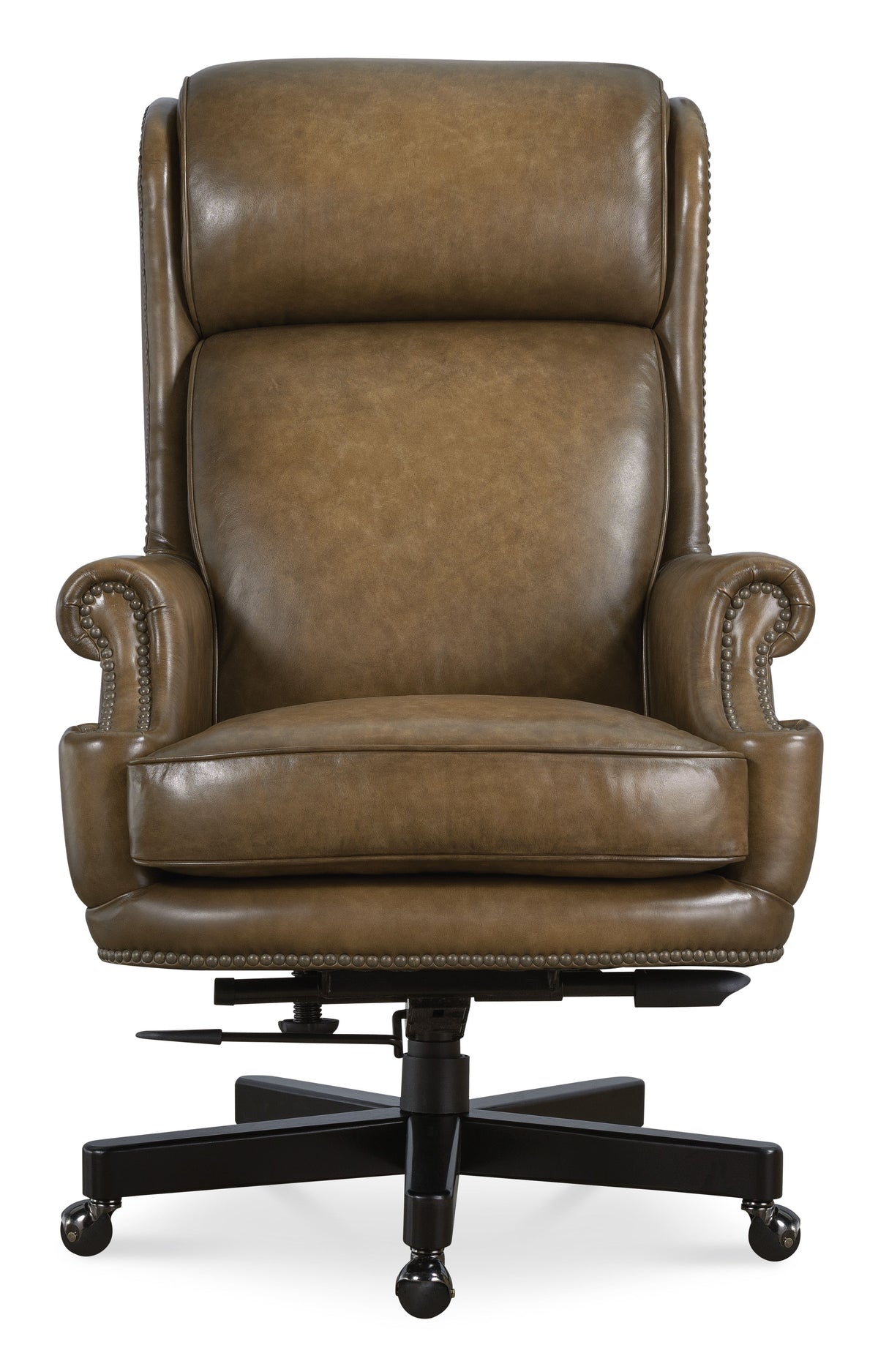 Tucker Executive Swivel Tilt Chair - Dark Brown by Hooker Furniture - View 7