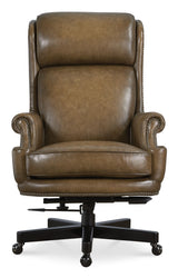 Tucker Executive Swivel Tilt Chair - Dark Brown by Hooker Furniture - View 7