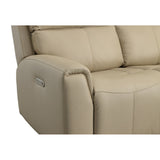 Jarvis Power Reclining Sofa With Power Headrests - Parchment | Flexsteel