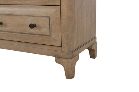 Queen Canopy Bedroom Set with a 2 Drawer Nightstand. a modern Dresser with Poster Mirror and a Door Chest. - sold by Home Elegance USA