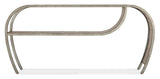 Commerce And Market Open Ended Console Table - Dark Brown / Gray by Hooker Furniture - View 5