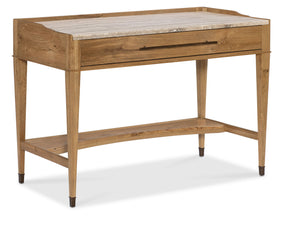Cashiers Small Writing Desk Almond - Light Brown by Hooker Furniture - View 1