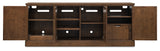 Cashiers Entertainment Credenza Chestnut - Dark Brown by Hooker Furniture - View 4