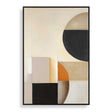 Western Hemisphere Hand Painted Canvas Black / Brown / Gray / Orange - Light Brown / Black by Uttermost - View 1