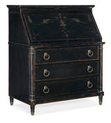 Charleston Secretary - Black by Hooker Furniture - View 1