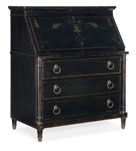Charleston Secretary - Black by Hooker Furniture - View 1