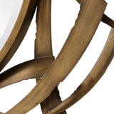 Cutting Edge Bronze Round Mirror by Uttermost - View 5