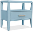 Commerce And Market Sola One-Drawer Nightstand - Light Blue by Hooker Furniture - View 1