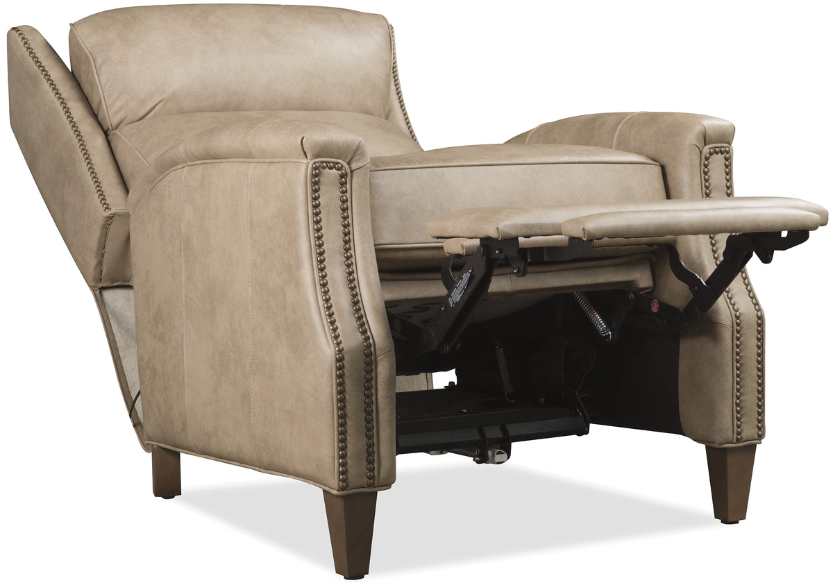 Lansing Power Recliner With Power Headrest - Beige by Hooker Furniture - View 3