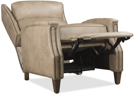 Lansing Power Recliner With Power Headrest - Beige by Hooker Furniture - View 3