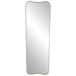 Belvoir Large Mirror Antique Brass - Yellow by Uttermost - View 1