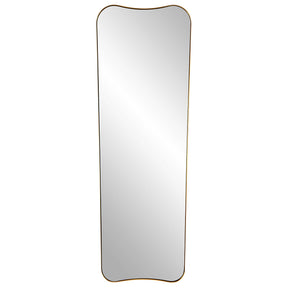 Belvoir Large Mirror Antique Brass - Yellow by Uttermost - View 1