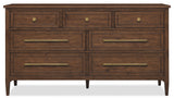 Cashiers Dresser Chestnut - Dark Brown by Hooker Furniture - View 3
