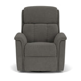Luna Transitional Fabric Swivel Gliding Recliner | Flexsteel