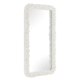 Barnacle Rectangular Mirror - White by Uttermost - View 5