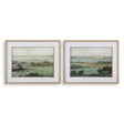 Warm Valley Framed Prints (Set of 2) - Light Brown by Uttermost - View 1